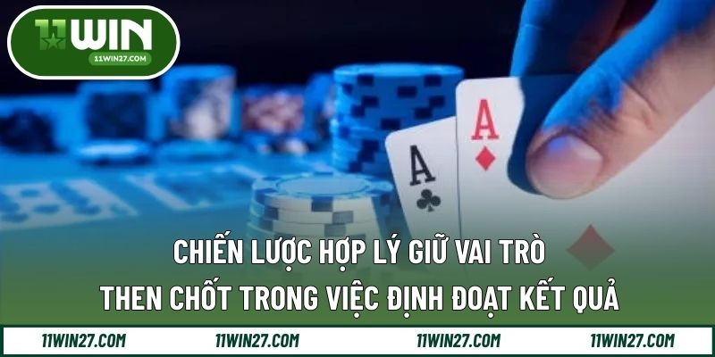 Chiến lược hợp lý giữ vai trò then chốt trong việc định đoạt kết quả