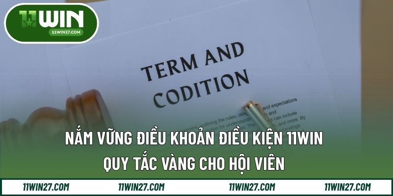 Nắm Vững Điều Khoản Điều Kiện 11WIN - Quy Tắc Vàng Cho Hội Viên